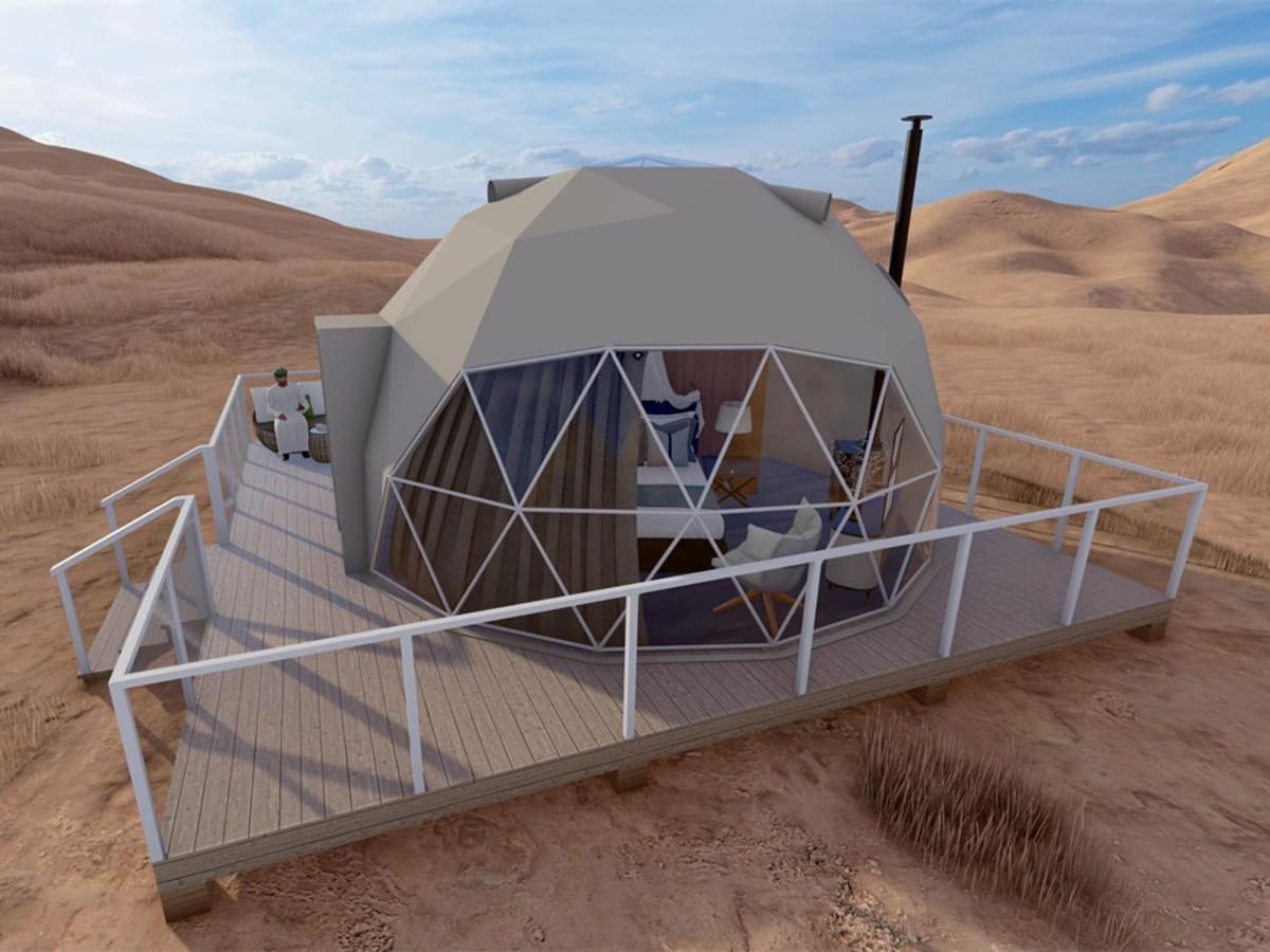 Wadi Rum Bubble Tent & Bedouin Style Exterior photo